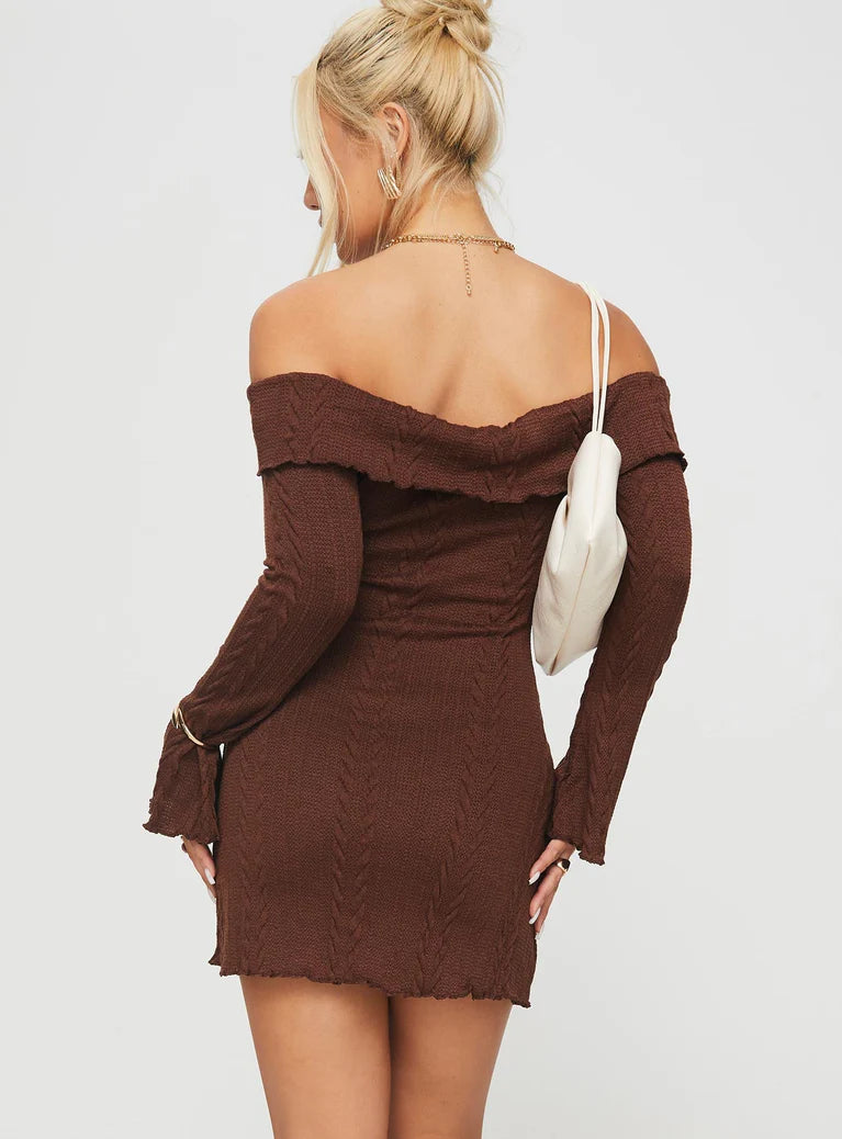 Eclara Off The Shoulder Mini Dress