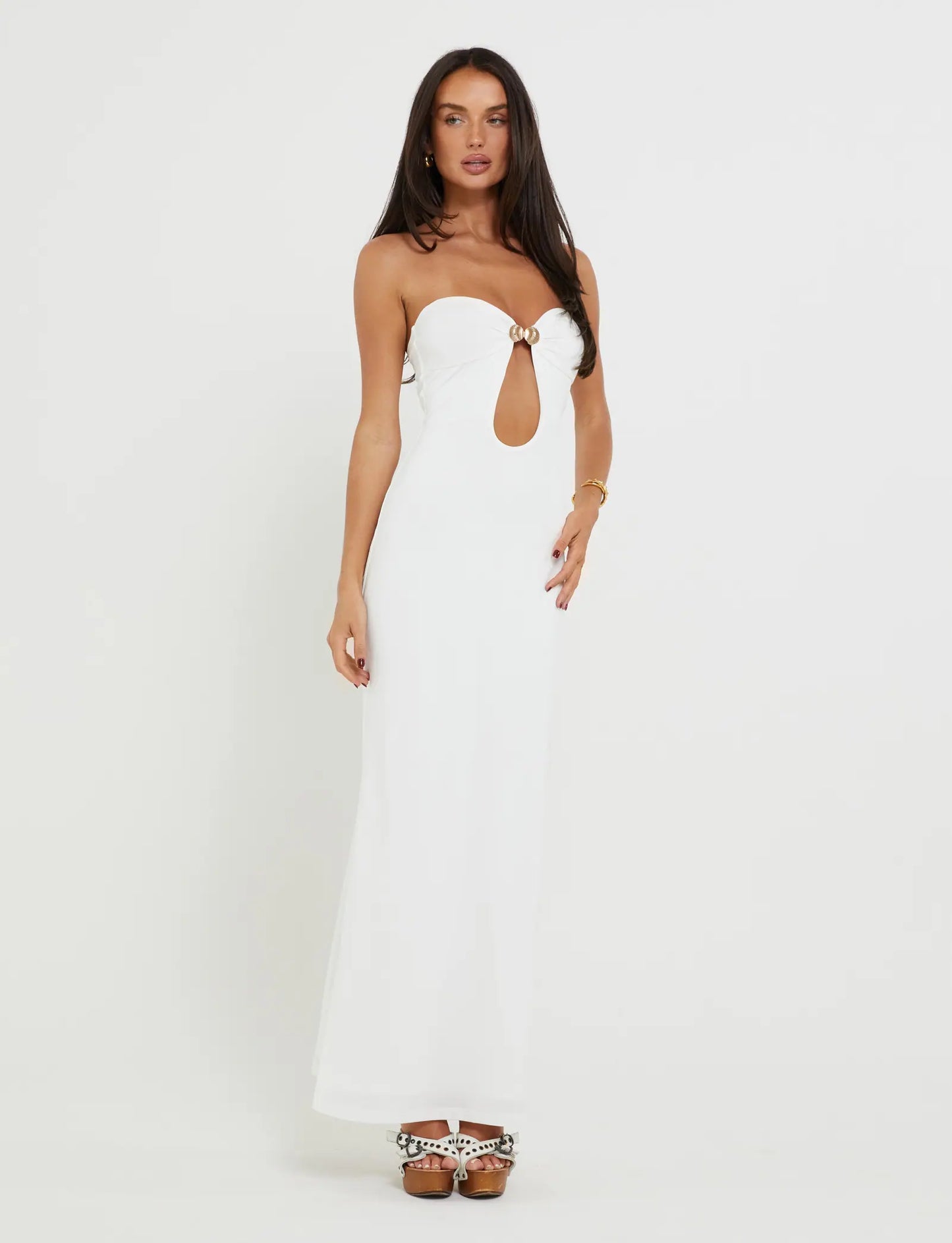 Cecily Strapless Maxi Dress